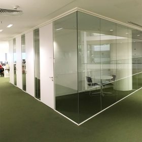 Project: MediaCorp | Product: Optima 117 Plus with Timber door